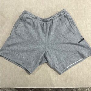 Jordan Standard Fit Gray Shorts 8in inseam